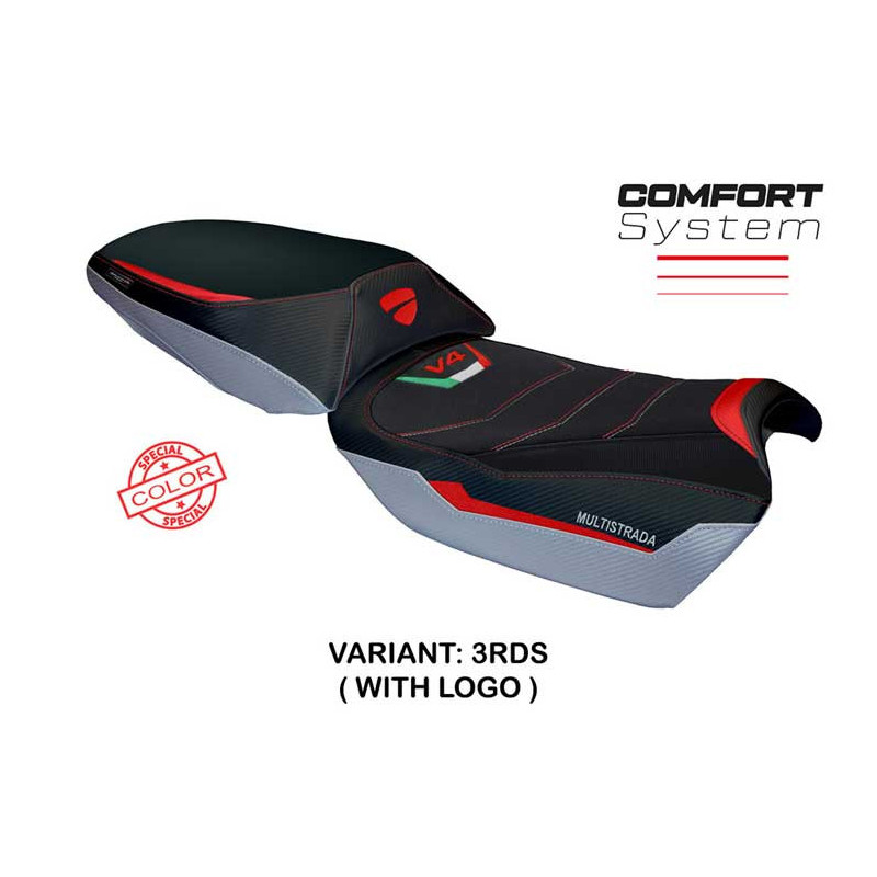 HOUSSE DE SELLE COMPATIBLE DUCATI MULTISTRADA V4 RALLY 2023 MODÈLE ADRIA