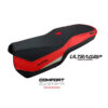 Housse de selle compatible Ducati Multistrada V4 selle entière unique (21-24) mo