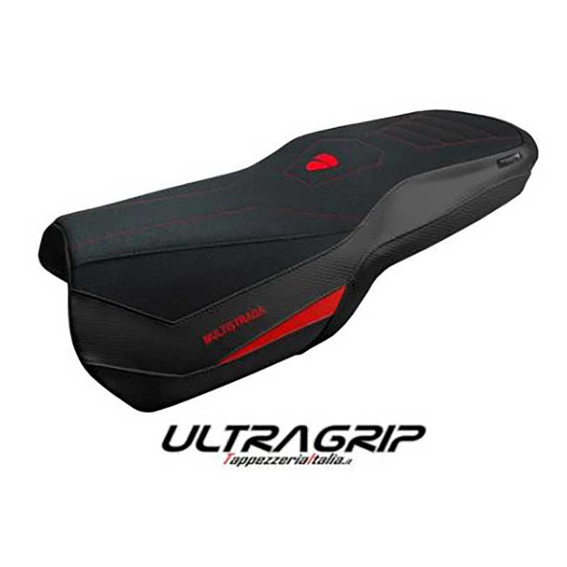 Housse de selle compatible Ducati Multistrada V4 selle entière unique (21-24) mo