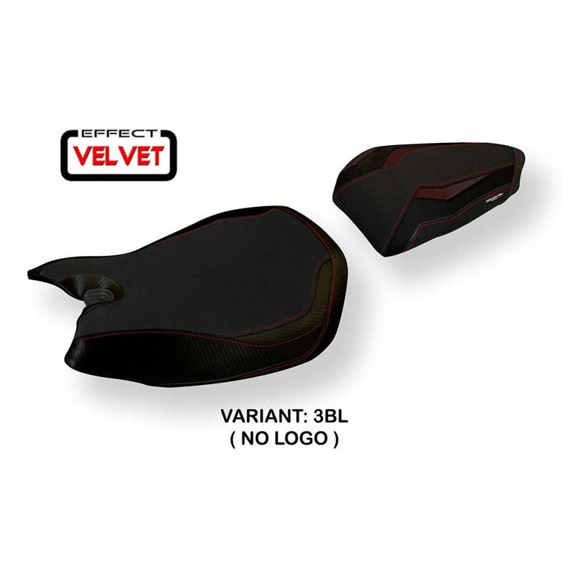 HOUSSE DE SELLE COMPATIBLE  DUCATI PANIGALE 1199 (11-15) MODÈLE JARVAN VELVET