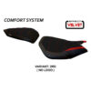 HOUSSE DE SELLE COMPATIBLE  DUCATI PANIGALE 1199 (11-15) MODÈLE LEIDEN VELVET