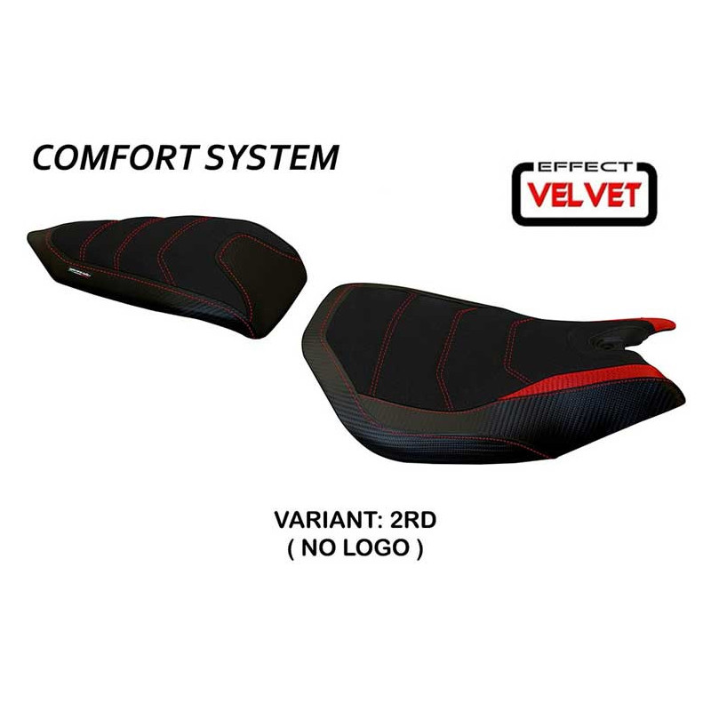HOUSSE DE SELLE COMPATIBLE  DUCATI PANIGALE 1199 (11-15) MODÈLE LEIDEN VELVET
