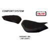 HOUSSE DE SELLE COMPATIBLE  DUCATI PANIGALE 1199 (11-15) MODÈLE LEIDEN VELVET