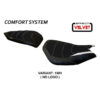 HOUSSE DE SELLE COMPATIBLE  DUCATI PANIGALE 1199 (11-15) MODÈLE LEIDEN VELVET