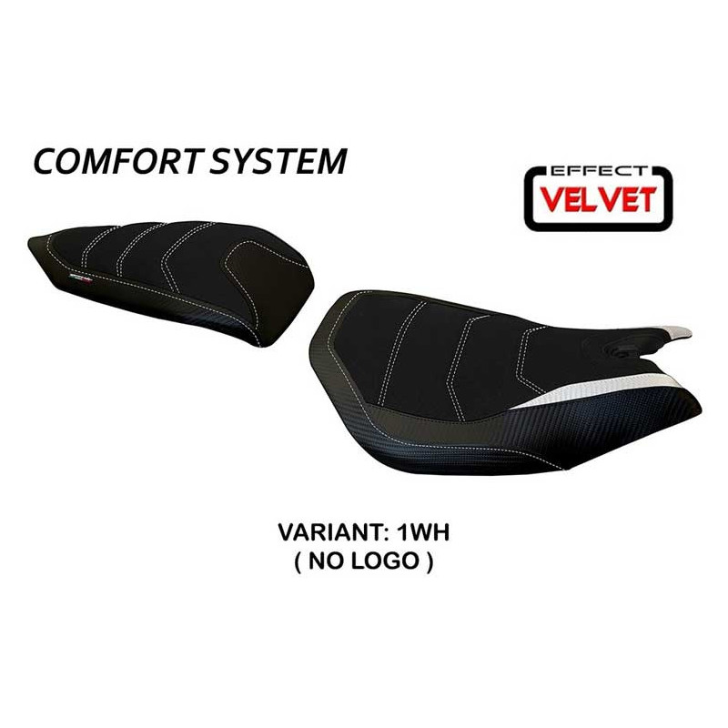 HOUSSE DE SELLE COMPATIBLE  DUCATI PANIGALE 1199 (11-15) MODÈLE LEIDEN VELVET
