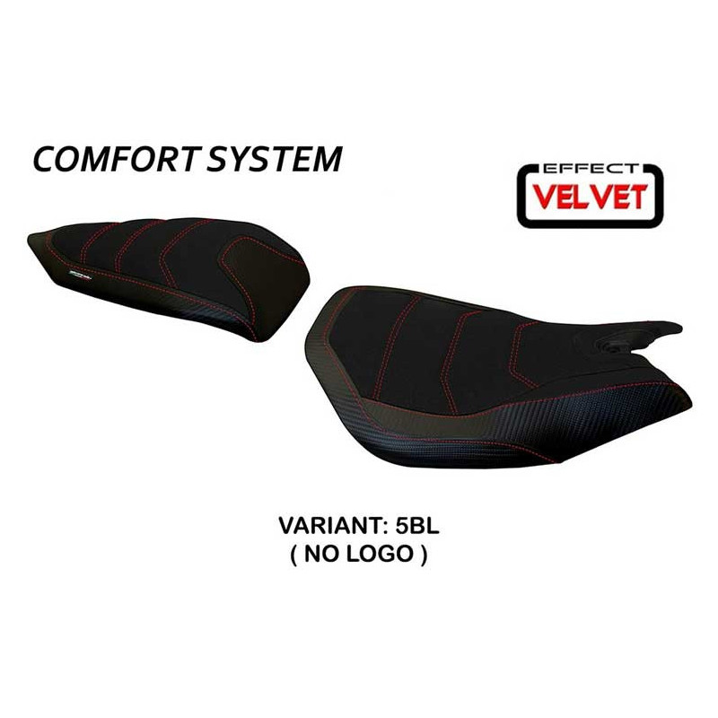 HOUSSE DE SELLE COMPATIBLE  DUCATI PANIGALE 1199 (11-15) MODÈLE LEIDEN VELVET