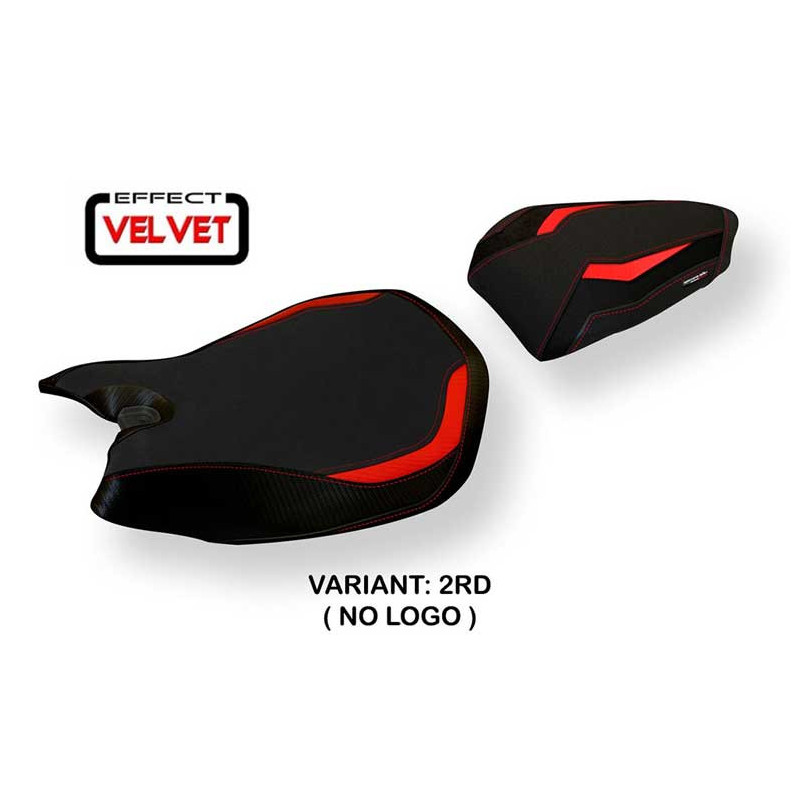 HOUSSE DE SELLE COMPATIBLE  DUCATI PANIGALE 1299 (15-18) MODÈLE JARVAN VELVET
