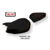 HOUSSE DE SELLE COMPATIBLE  DUCATI PANIGALE 1299 (15-18) MODÈLE JARVAN VELVET
