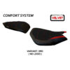 HOUSSE DE SELLE COMPATIBLE  DUCATI PANIGALE 899 (13-15) MODÈLE LEIDEN VELVET