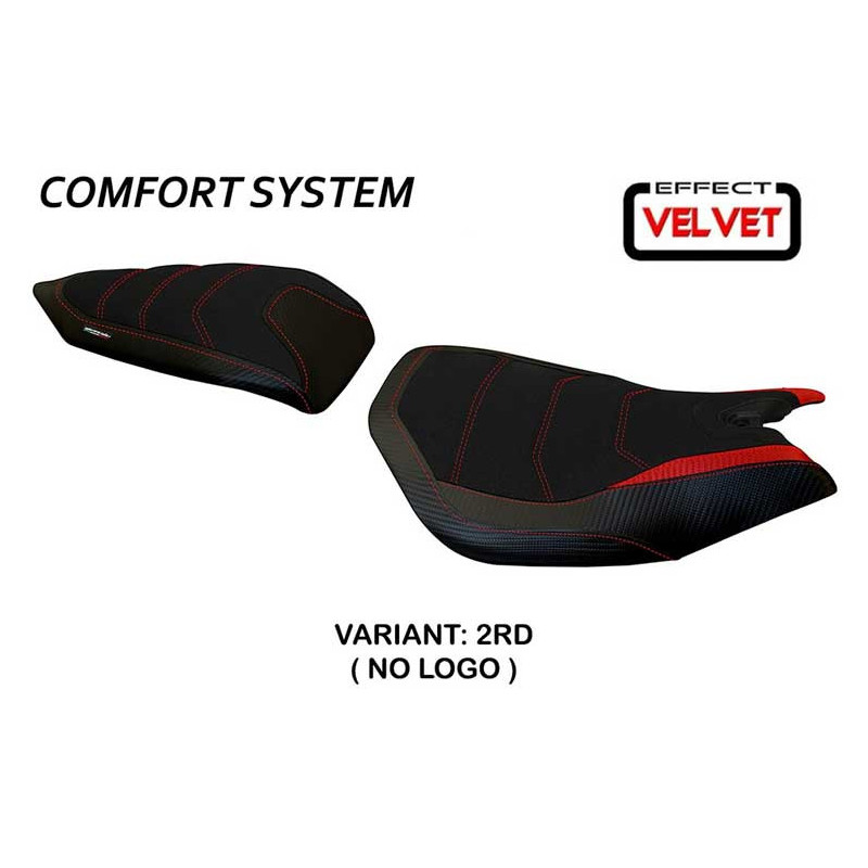 HOUSSE DE SELLE COMPATIBLE  DUCATI PANIGALE 899 (13-15) MODÈLE LEIDEN VELVET
