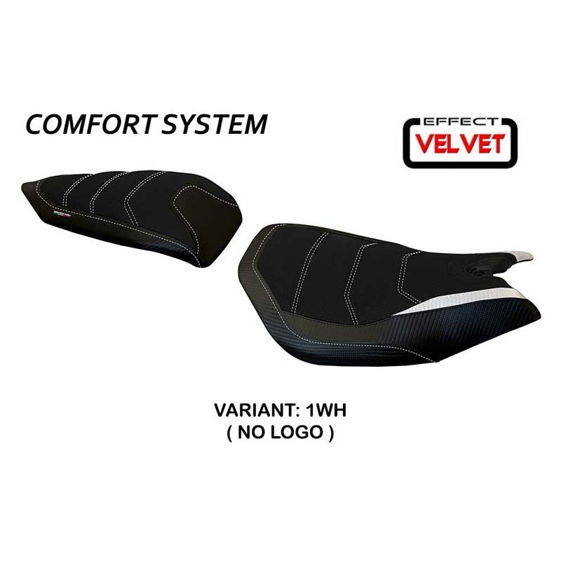 HOUSSE DE SELLE COMPATIBLE  DUCATI PANIGALE 899 (13-15) MODÈLE LEIDEN VELVET