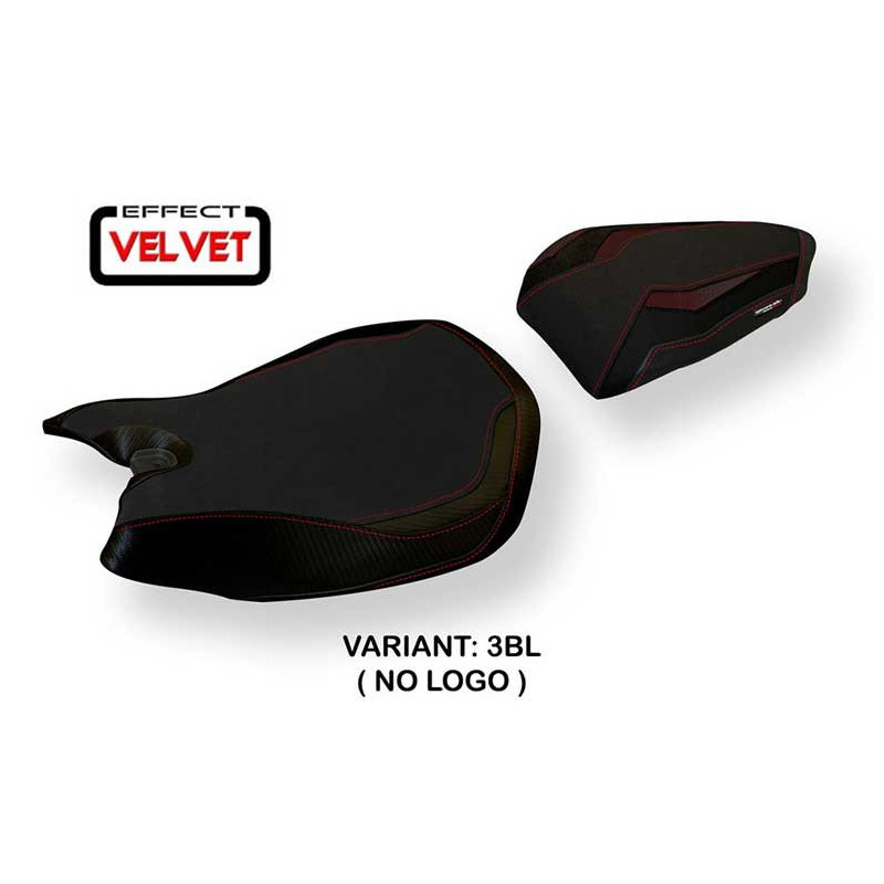 HOUSSE DE SELLE COMPATIBLE  DUCATI PANIGALE 959 (16-18) MODÈLE SEOUL VELVET