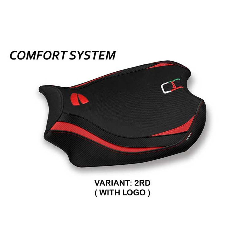 HOUSSE DE SELLE COMPATIBLE  DUCATI PANIGALE V4 (18-22) MODÈLE GLINKA