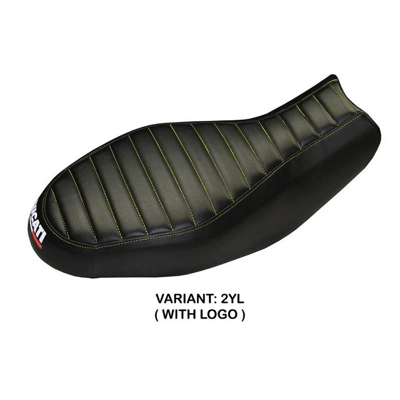 HOUSSE DE SELLE COMPATIBLE  DUCATI SCRAMBLER 400/800/1100 (15-22) MODÈLE PROCIDA