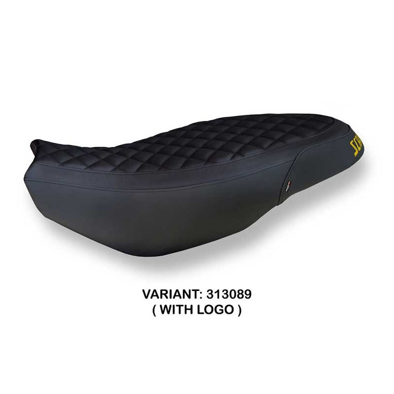 HOUSSE DE SELLE COMPATIBLE  DUCATI SCRAMBLER 400/800/1100 (15-22) MODÈLE VINTAGE