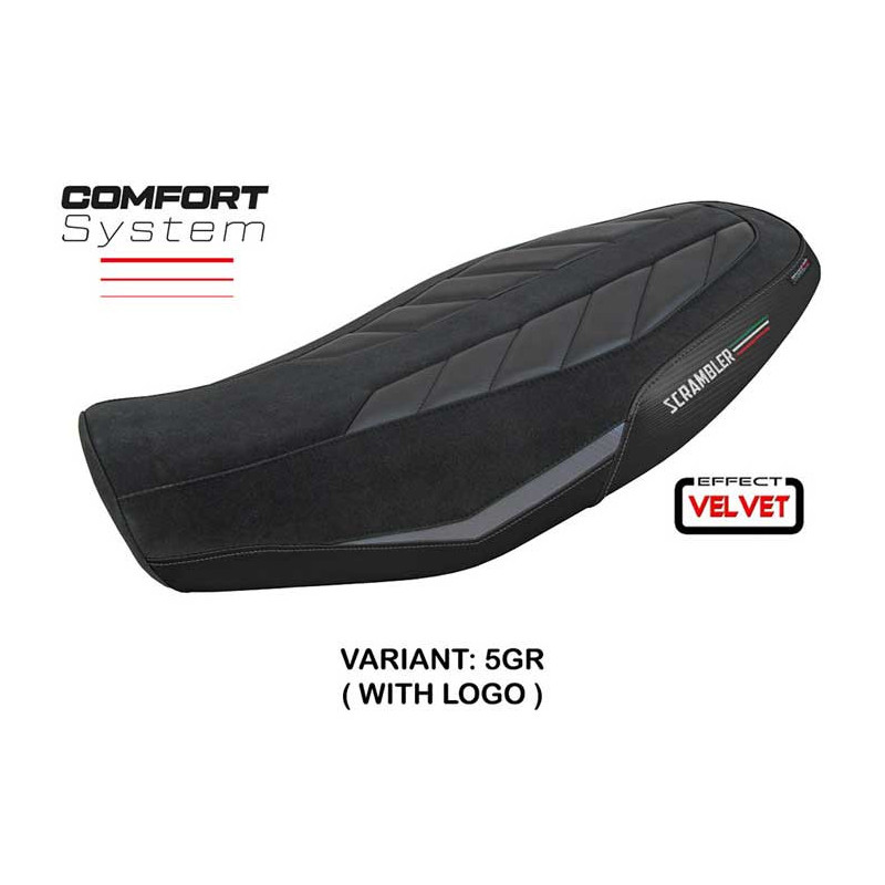 HOUSSE DE SELLE COMPATIBLE DUCATI SCRAMBLER 800 2023 MODÈLE RIMINI