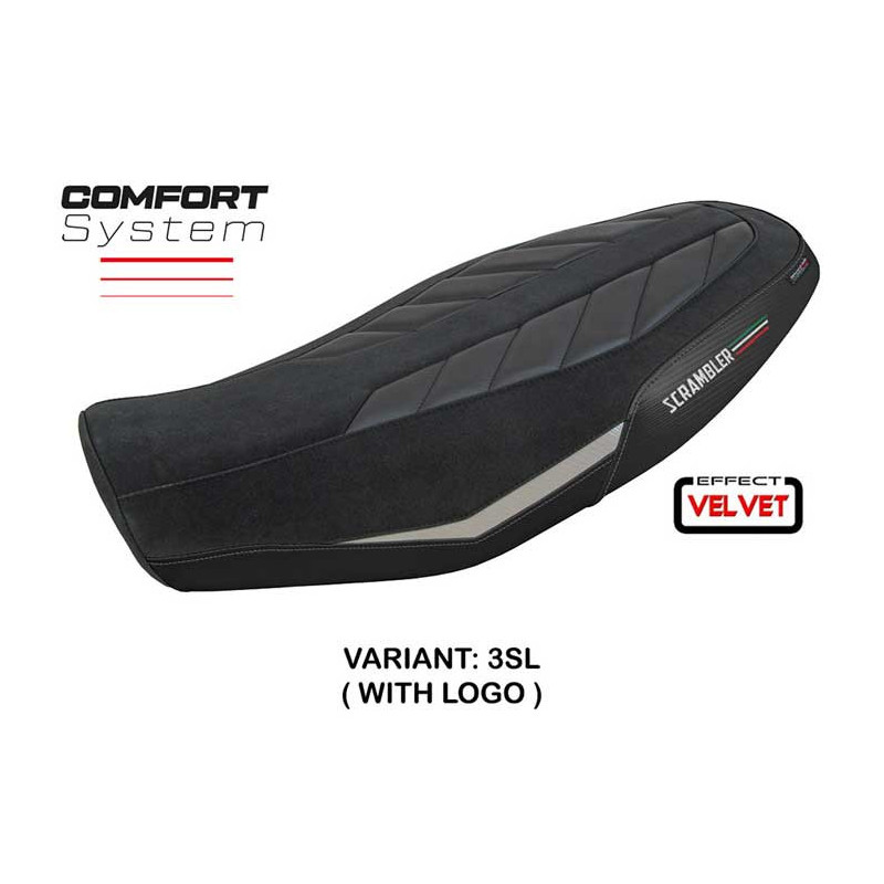HOUSSE DE SELLE COMPATIBLE DUCATI SCRAMBLER 800 2023 MODÈLE RIMINI