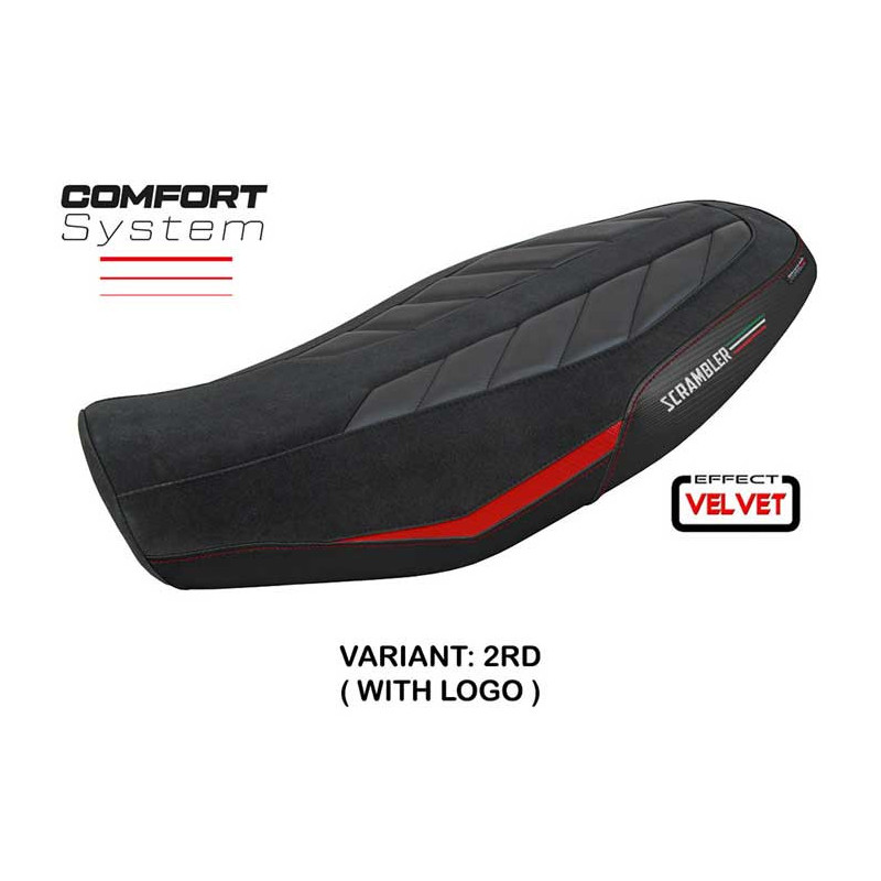 HOUSSE DE SELLE COMPATIBLE DUCATI SCRAMBLER 800 2023 MODÈLE RIMINI