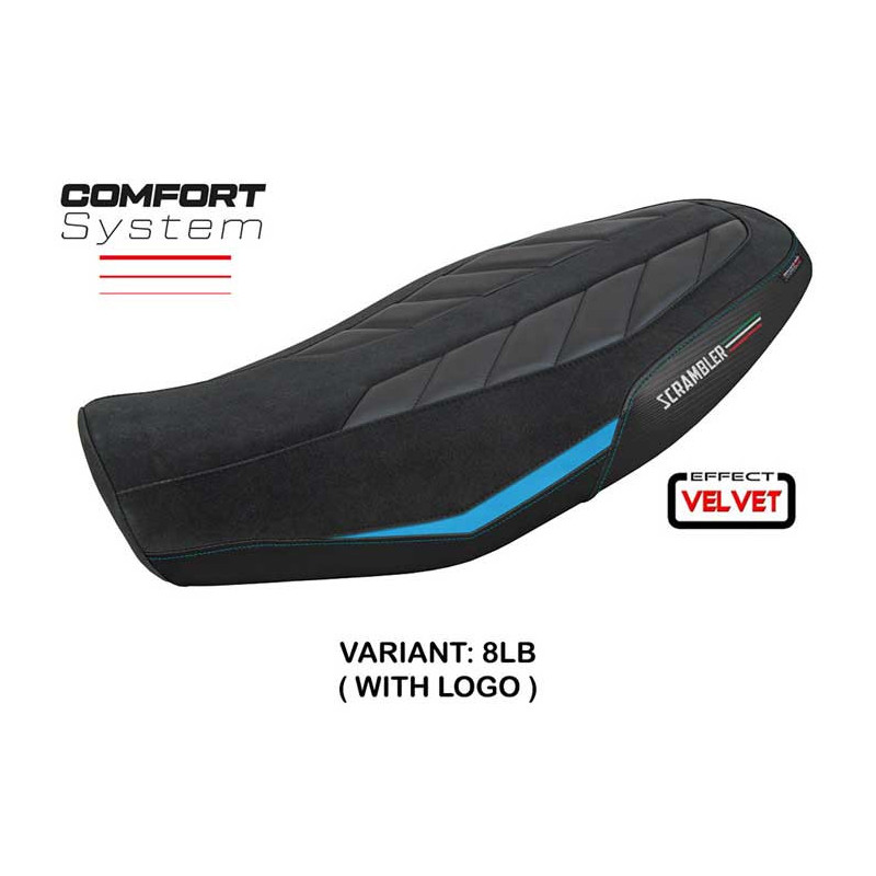 HOUSSE DE SELLE COMPATIBLE DUCATI SCRAMBLER 800 2023 MODÈLE RIMINI