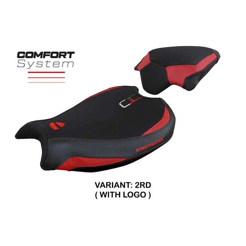 HOUSSE DE SELLE COMPATIBLE DUCATI STREETFIGHTER V2 (2022) MODÈLE MINA