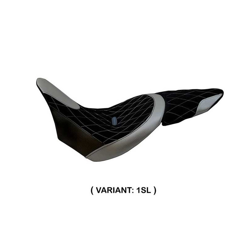 HOUSSE DE SELLE COMPATIBLE  DUCATI X DIAVEL (16-22) MODÈLE FERRARA STANDARD, NOI