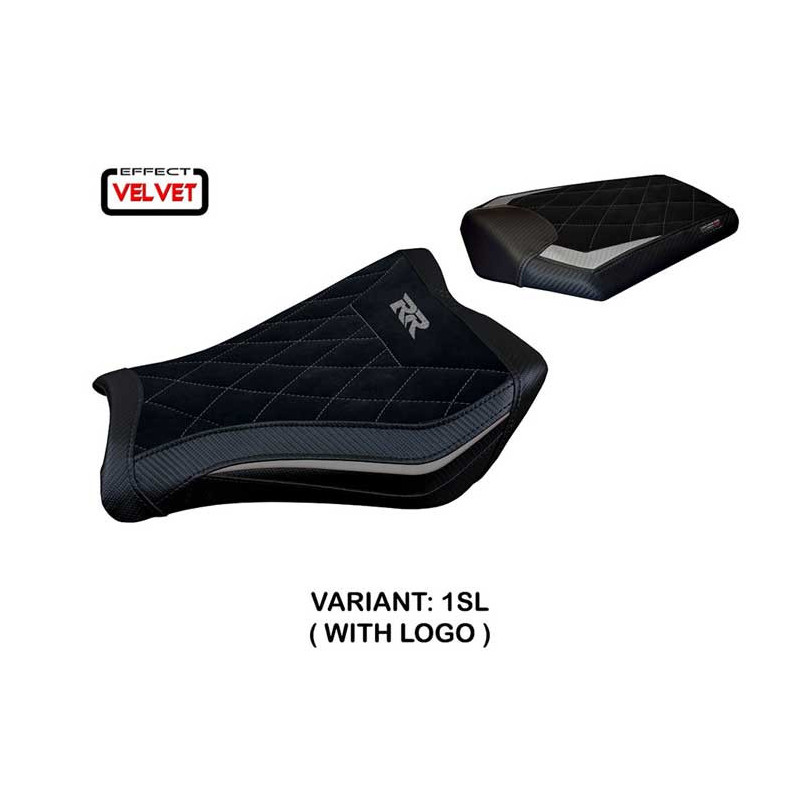 HOUSSE DE SELLE COMPATIBLE HONDA CBR 1000 RR (08-16) MODÈLE JANELA VELVET