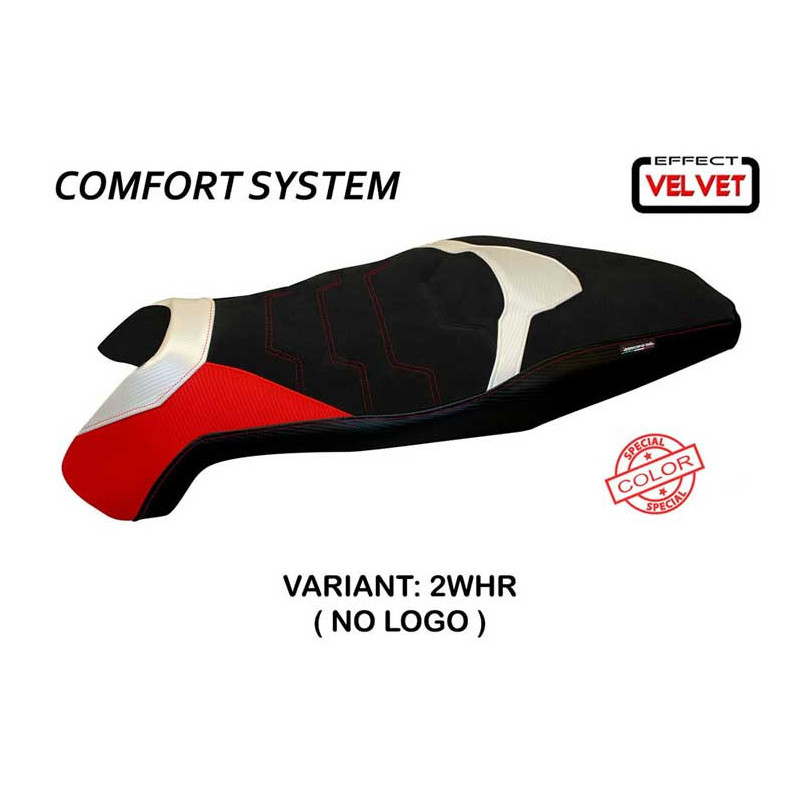 HOUSSE DE SELLE COMPATIBLE HONDA X-ADV (17-20) MODÈLE SWISS COLORIS SPÉCIAL VELV