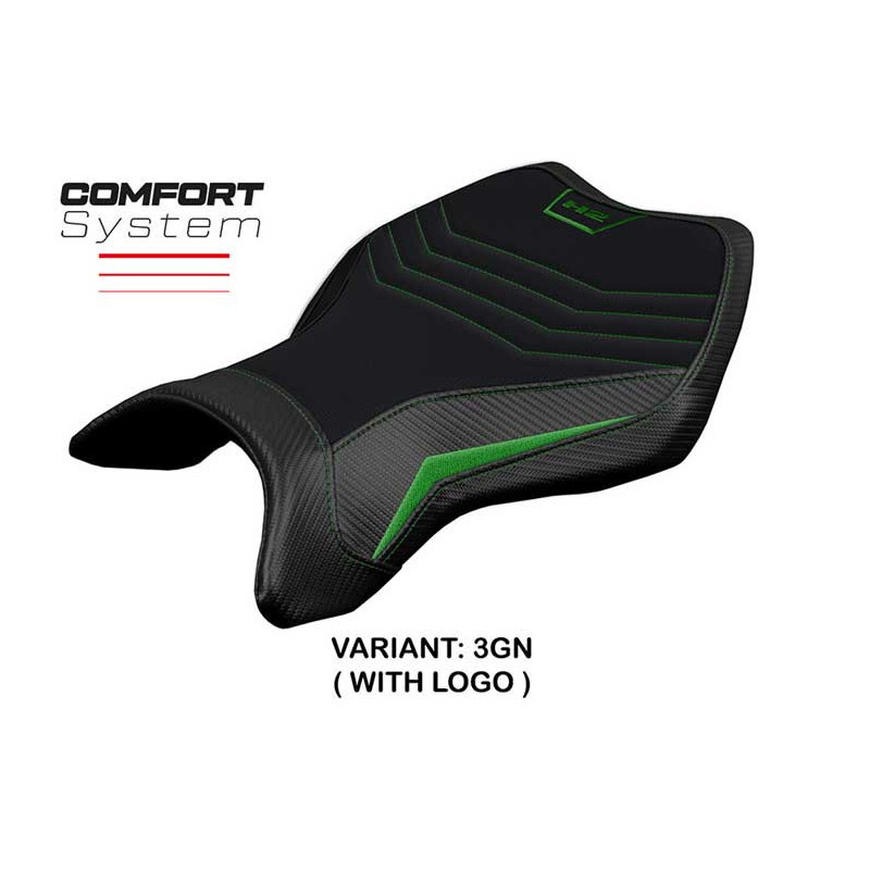 HOUSSE DE SELLE COMPATIBLE  KAWASAKI NINJA H2 R (15-22) MODÈLE MADMAX