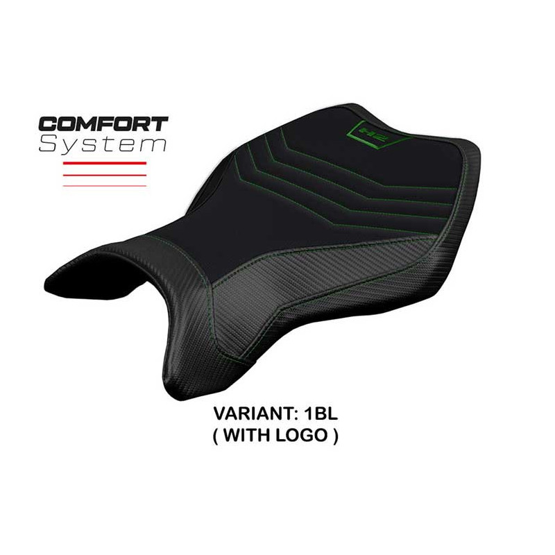 HOUSSE DE SELLE COMPATIBLE  KAWASAKI NINJA H2 R (15-22) MODÈLE MADMAX