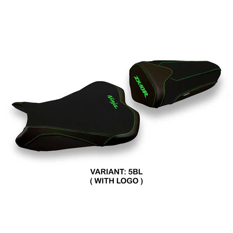 HOUSSE DE SELLE COMPATIBLE KAWASAKI NINJA ZX 10 R (08-10) MODÈLE RIGA 2