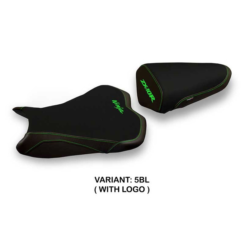 HOUSSE DE SELLE COMPATIBLE KAWASAKI NINJA ZX 10 R (08-10) MODÈLE SEOUL 1
