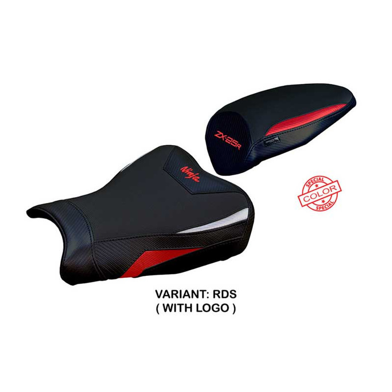 HOUSSE DE SELLE COMPATIBLE KAWASAKI NINJA ZX 25 R (20-24) MODÈLE HERMES