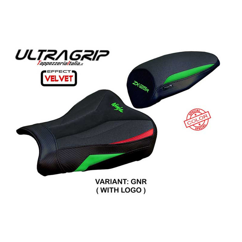 HOUSSE DE SELLE COMPATIBLE KAWASAKI NINJA ZX 25 R (20-24) MODÈLE HERMES