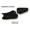 HOUSSE DE SELLE COMPATIBLE  KAWASAKI NINJA ZX 6 R (09-12) MODÈLE GIACARTA 2
