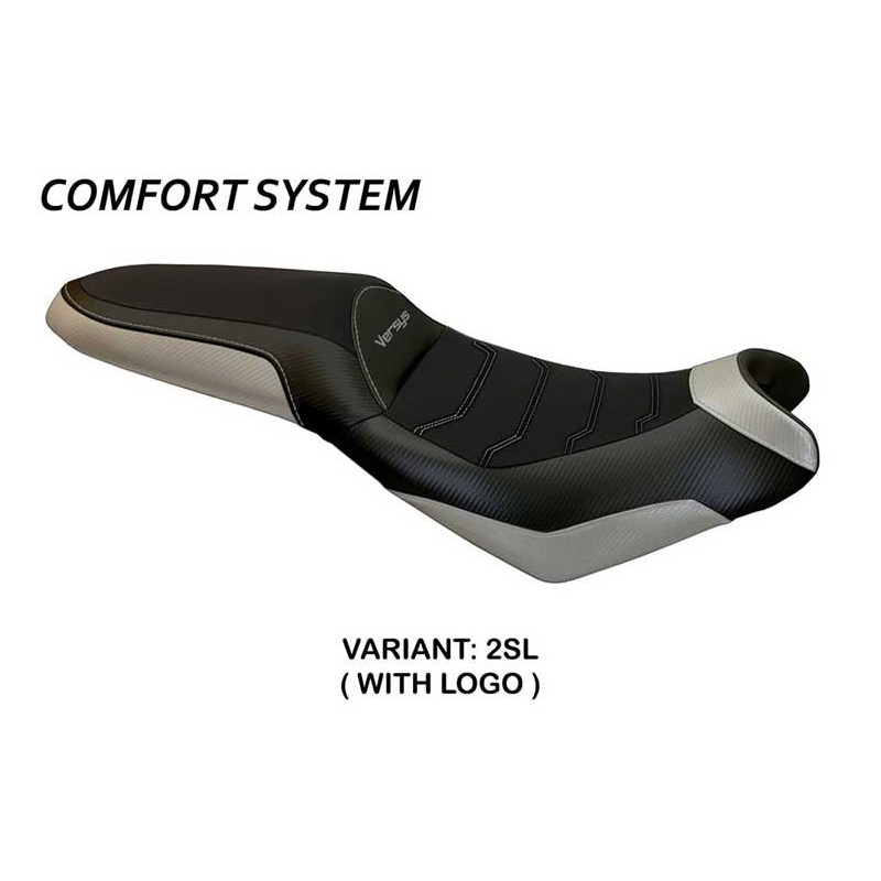HOUSSE DE SELLE COMPATIBLE  KAWASAKI VERSYS 650 (07-22) MODÈLE ELBA 2