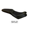 HOUSSE DE SELLE COMPATIBLE  KAWASAKI VERSYS 650 (07-22) MODÈLE ELBA TOTAL BLACK