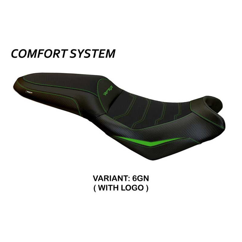 HOUSSE DE SELLE COMPATIBLE  KAWASAKI VERSYS 650 (07-22) MODÈLE NASIR