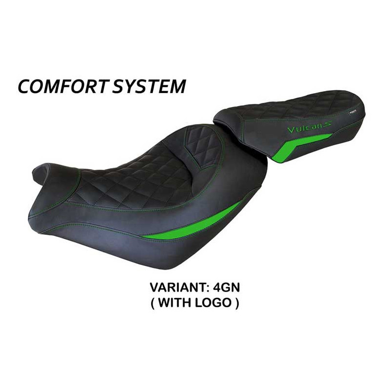HOUSSE DE SELLE COMPATIBLE KAWASAKI VULCAN (14-22) MODÈLE TAIPEI