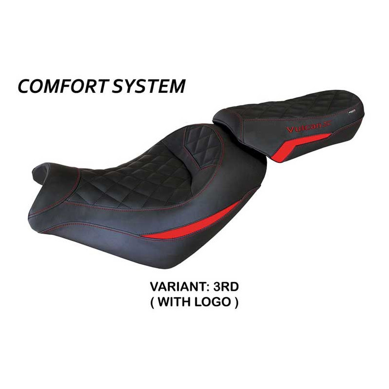 HOUSSE DE SELLE COMPATIBLE KAWASAKI VULCAN (14-22) MODÈLE TAIPEI