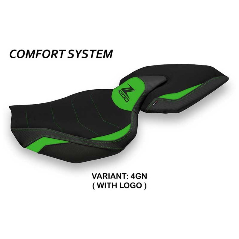 HOUSSE DE SELLE COMPATIBLE  KAWASAKI Z 1000 (14-20) MODÈLE ELLOS 1