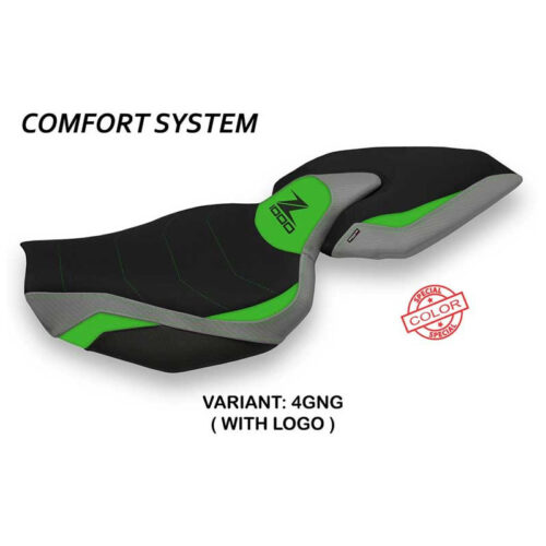 HOUSSE DE SELLE COMPATIBLE  KAWASAKI Z 1000 (14-20) MODÈLE ELLOS SPECIAL COLOR