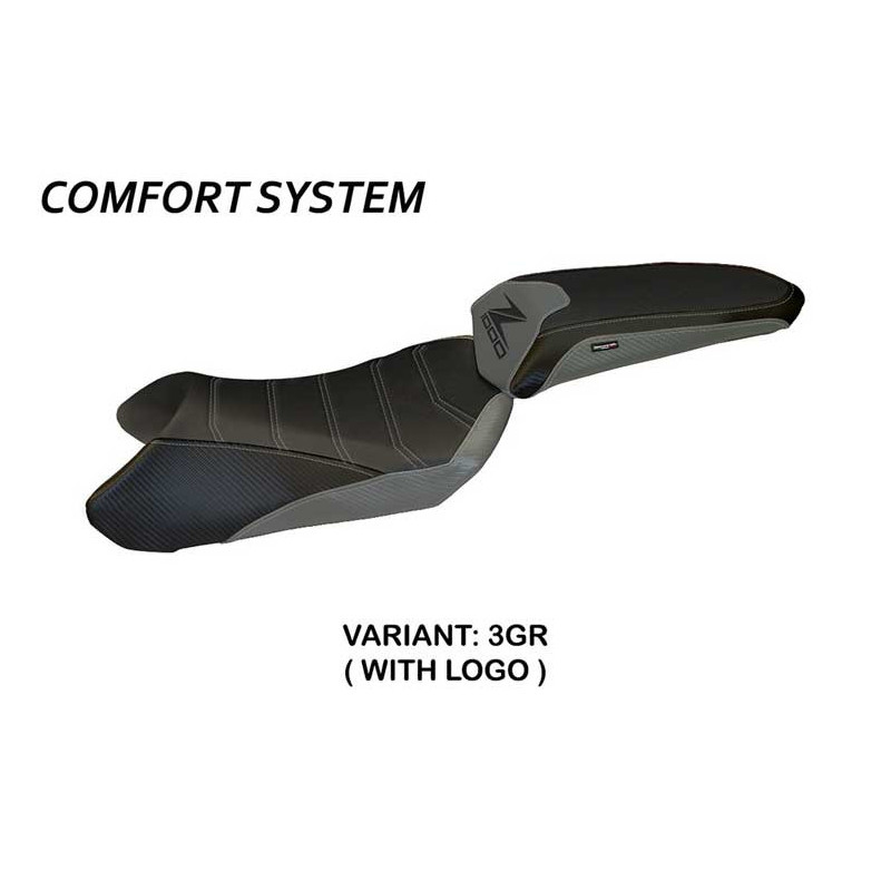 HOUSSE DE SELLE COMPATIBLE  KAWASAKI Z 1000 SX (11-16) MODÈLE COSENZA 1