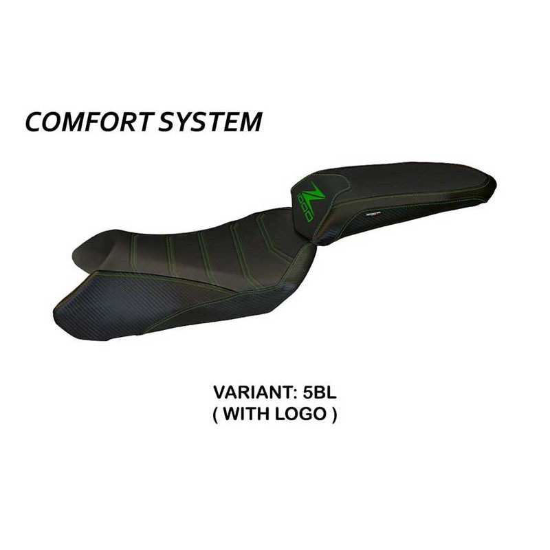 HOUSSE DE SELLE COMPATIBLE  KAWASAKI Z 1000 SX (11-16) MODÈLE COSENZA 1