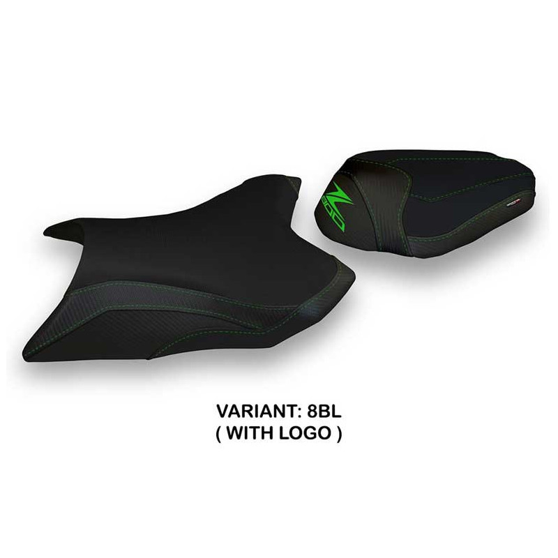 HOUSSE DE SELLE COMPATIBLE  KAWASAKI Z 800 (13-16) MODÈLE MUMBAI 1