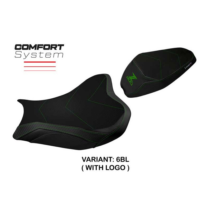 HOUSSE DE SELLE COMPATIBLE  KAWASAKI Z 900 (17-22) MODÈLE SHARA