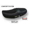 HOUSSE DE SELLE COMPATIBLE  KAWASAKI Z 900 RS (18-22) MODÈLE NATAL TOTAL BLACK V