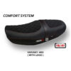 HOUSSE DE SELLE COMPATIBLE  KAWASAKI Z 900 RS (18-22) MODÈLE NATAL TOTAL BLACK V