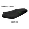 HOUSSE DE SELLE COMPATIBLE  KAWASAKI ZZR 1400 (06-20) MODÈLE BELIZE