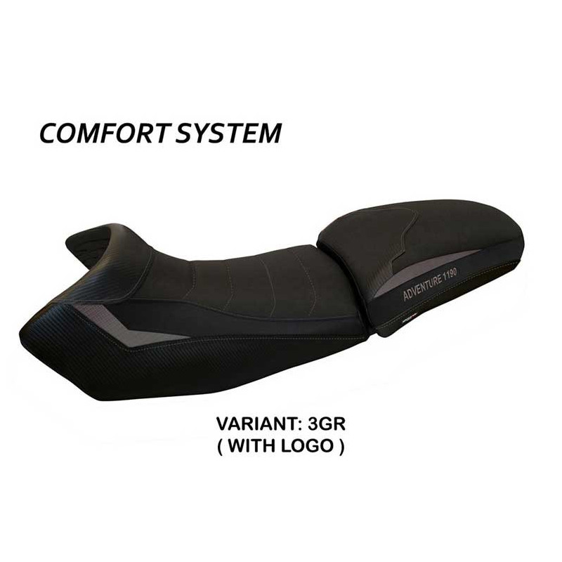 HOUSSE DE SELLE COMPATIBLE KTM 1190 ADVENTURE (13-16) MODÈLE FASANO 1