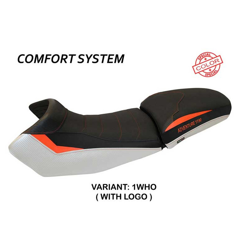 HOUSSE DE SELLE COMPATIBLE KTM 1190 ADVENTURE (13-16) MODÈLE FASANO SPECIAL COLO